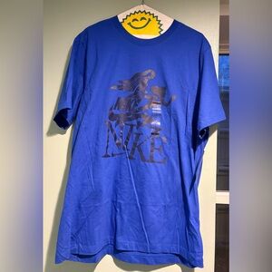 Nike Men's Royal Blue Graphic Tee
